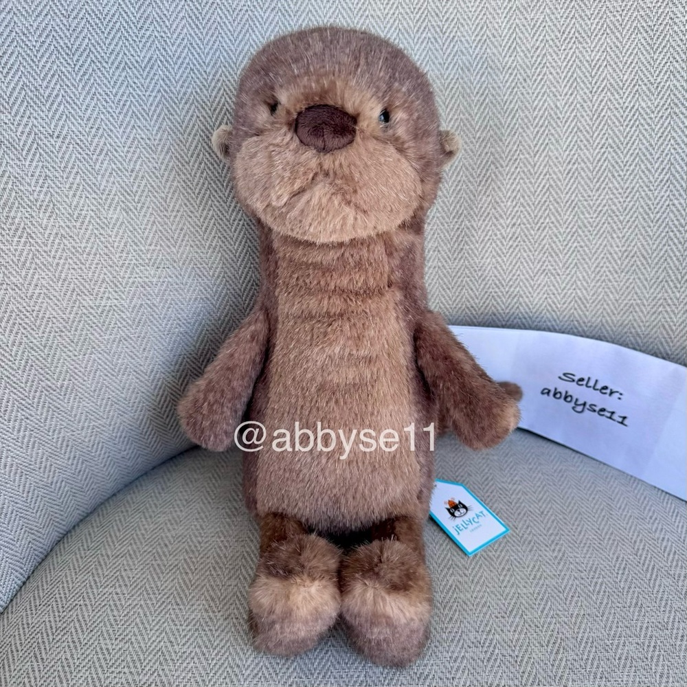 Jellycat Brooke Otter - Authentic - Brand New With Tags - Fast Ship